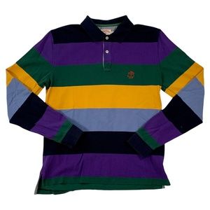 Brooks Brothers Polo Long Sleeve Shirt Striped